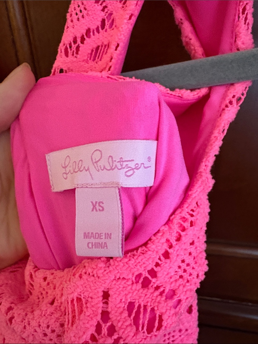 Lilly Pulitzer Callie Shift Dress - Women's Bright Pink Sleeveless Dress - Picture 3 of 5
